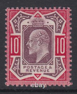 SG 255 10d Slate Purple & Deep Carmine M43 (3) Post Office fresh unmounted mint