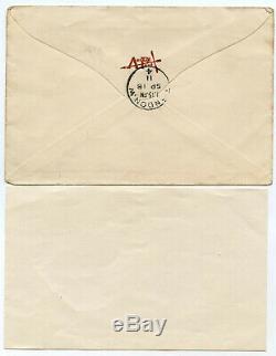 Scarce 1911 First Official UK Aerial Post London/Windsor red-brown envelope