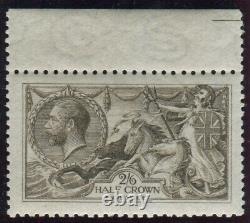 Sg 408 2/6 Sepia (Seal) Brown. A superb Post Office fresh unmounted mint