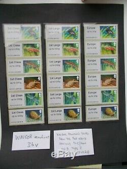 Specialised Fresh Water Life I-III Post & Go Collection Inc Errors & Type Faces