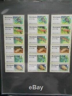 Specialised Fresh Water Life I-III Post & Go Collection Inc Errors & Type Faces