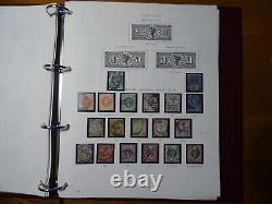 Stamps Collection Stanley Gibbons Victoria Edward VII George V & VI Elizabeth II