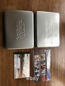 Star Wars Royal Mail UK Prestige Stamps And 2 Collectible Tins