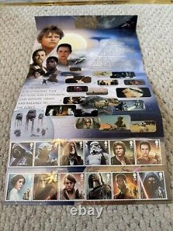 Star Wars Trilogy Presentation Pack Royal Mail Stamps Excellent Condition