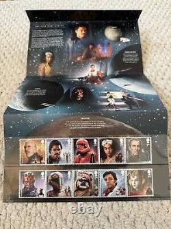 Star Wars Trilogy Presentation Pack Royal Mail Stamps Excellent Condition
