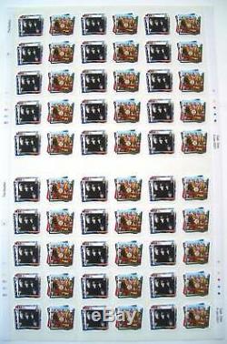 The Beatles Royal Mail Mint Stamp Sheet 60 Stamps FC