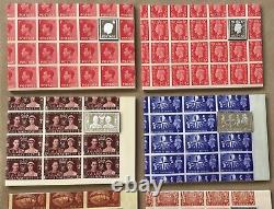 The Edward VIII & KGVI Stamp Ingot Collection 6 Solid Silver Stamp Ingots
