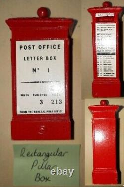 The Great British Pillar Box Collection Post Boxes 13 Models RARE (O171)