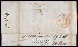 USA 1842 Boston Caledonia London Great Britain Transatlantic Mail Stamples 77656