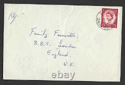 Uk GB 1956 Christmas Islands Dated Cancel From British Forces Post Office