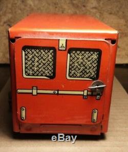 Vintage Mettoy Tin Windup 10 Van Royal Mail Great Britain Very good