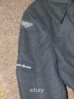 Vintage Royal Air Force (RAF) Officer's Greatcoat No 10 POST WW2 Other Airman