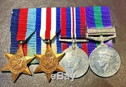 WW2 and Post War Medal Group Army Air Corps Parachute Regiment Bailey