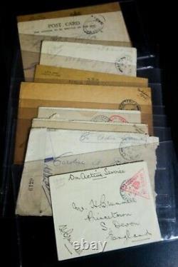 WWI British Army Cover Lot of 19 Field Post and Censored