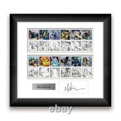 X-Men Framed Stamps Signed by Artist Royal Mail Exclusive? Limited to 200
