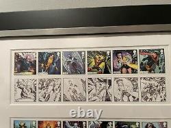 X-Men Framed Stamps Signed by Artist Royal Mail? Limited Low No. 23 of 200